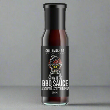 Spicy Jerk BBQ Sauce | 250g | Chilli Mash Co. | Authentic Caribbean Flavours - One Stop Chilli Shop