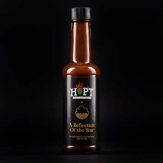 A Reflection Of The Year | 150ml | Hopt Sauce | Cherry Chocolate Hot Sauce - One Stop Chilli Shop