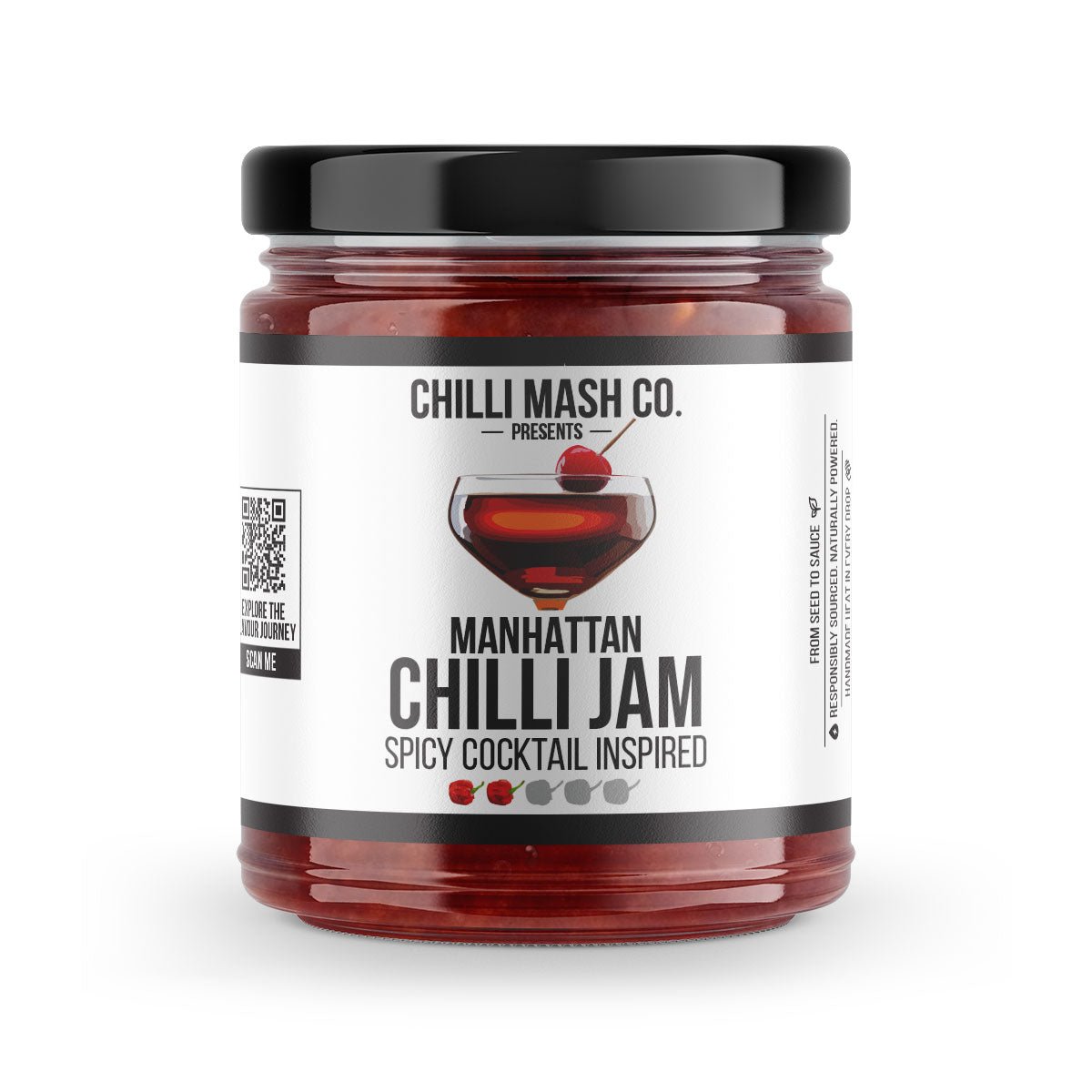 Manhattan Chilli Jam | 190g | Chilli Mash Company - One Stop Chilli Shop
