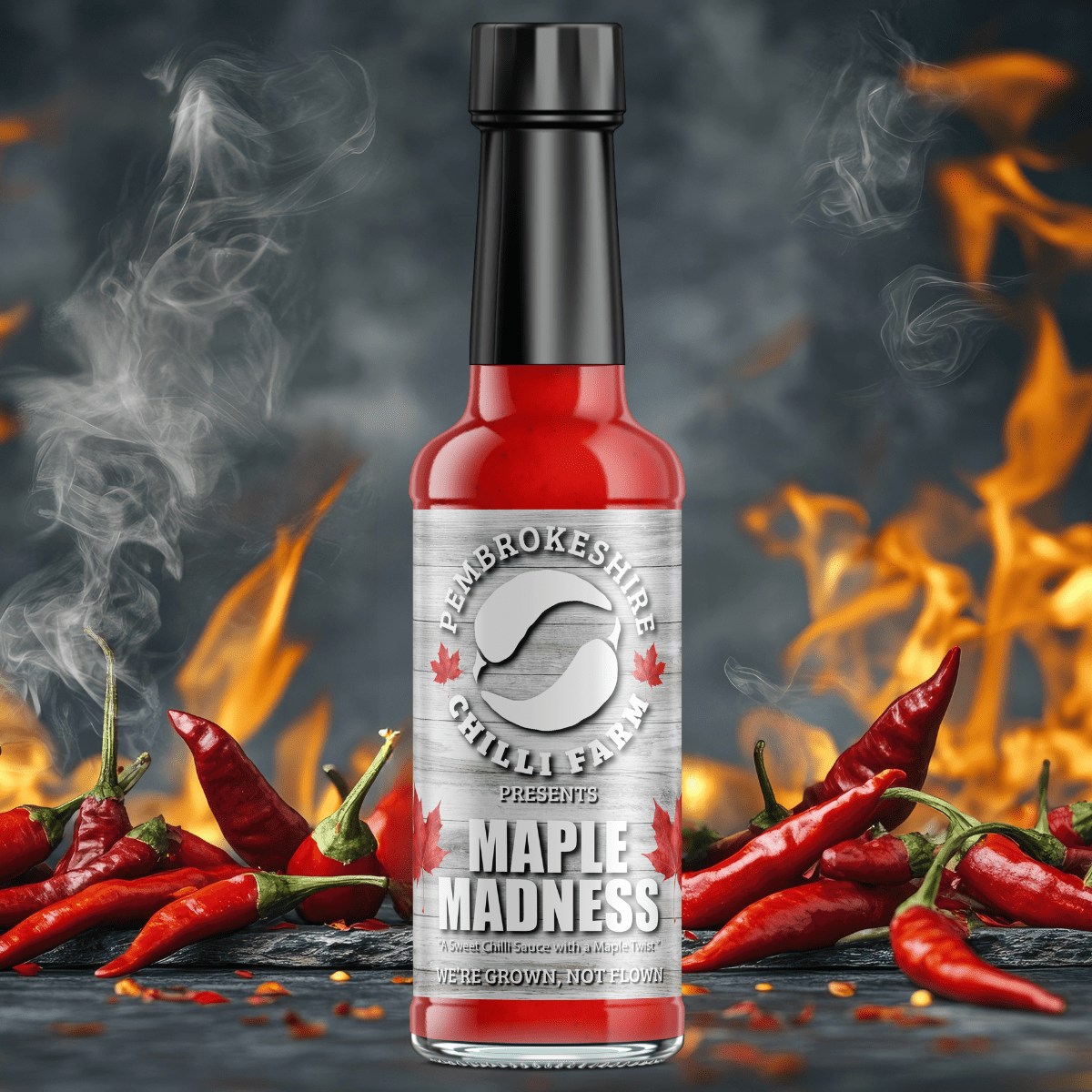 Maple Madness Chilli Sauce | 150ml | Pembrokeshire Chilli Farm - One Stop Chilli Shop