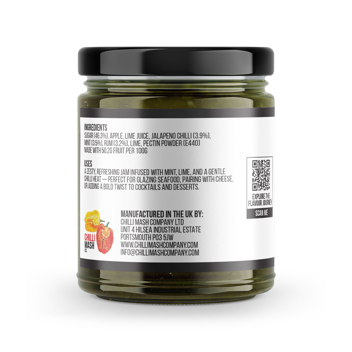 Mojito Chilli Jam | 190g | Chilli Mash Company - One Stop Chilli Shop