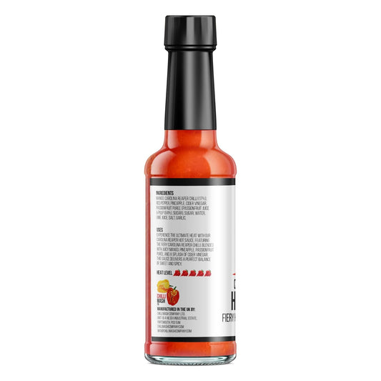 Personalised Carolina Reaper Hot Chilli Sauce | 150ml | Chilli Mash Company - One Stop Chilli Shop