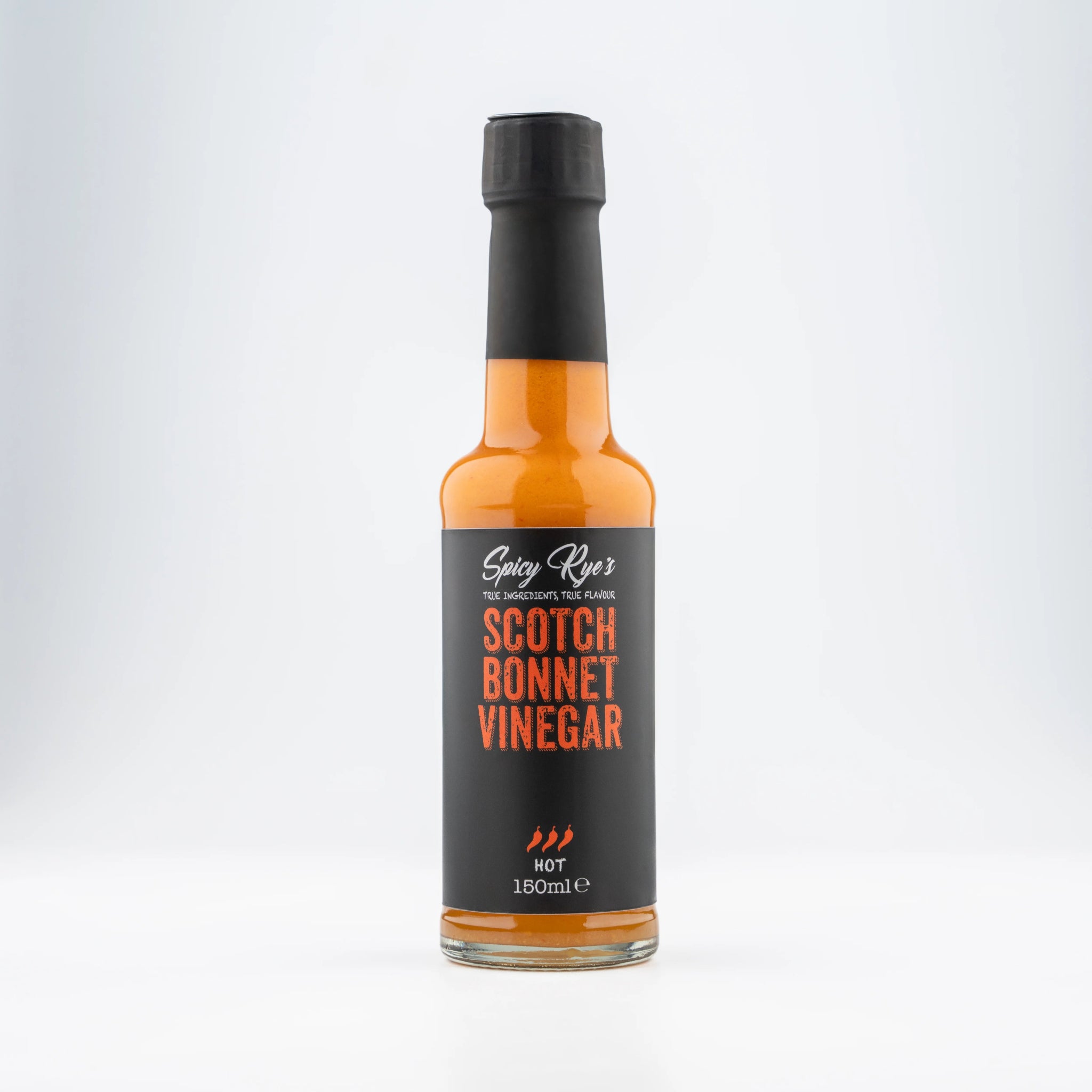 Scotch Bonnet Vinegar | 150ml | Spicy Rye's - One Stop Chilli Shop