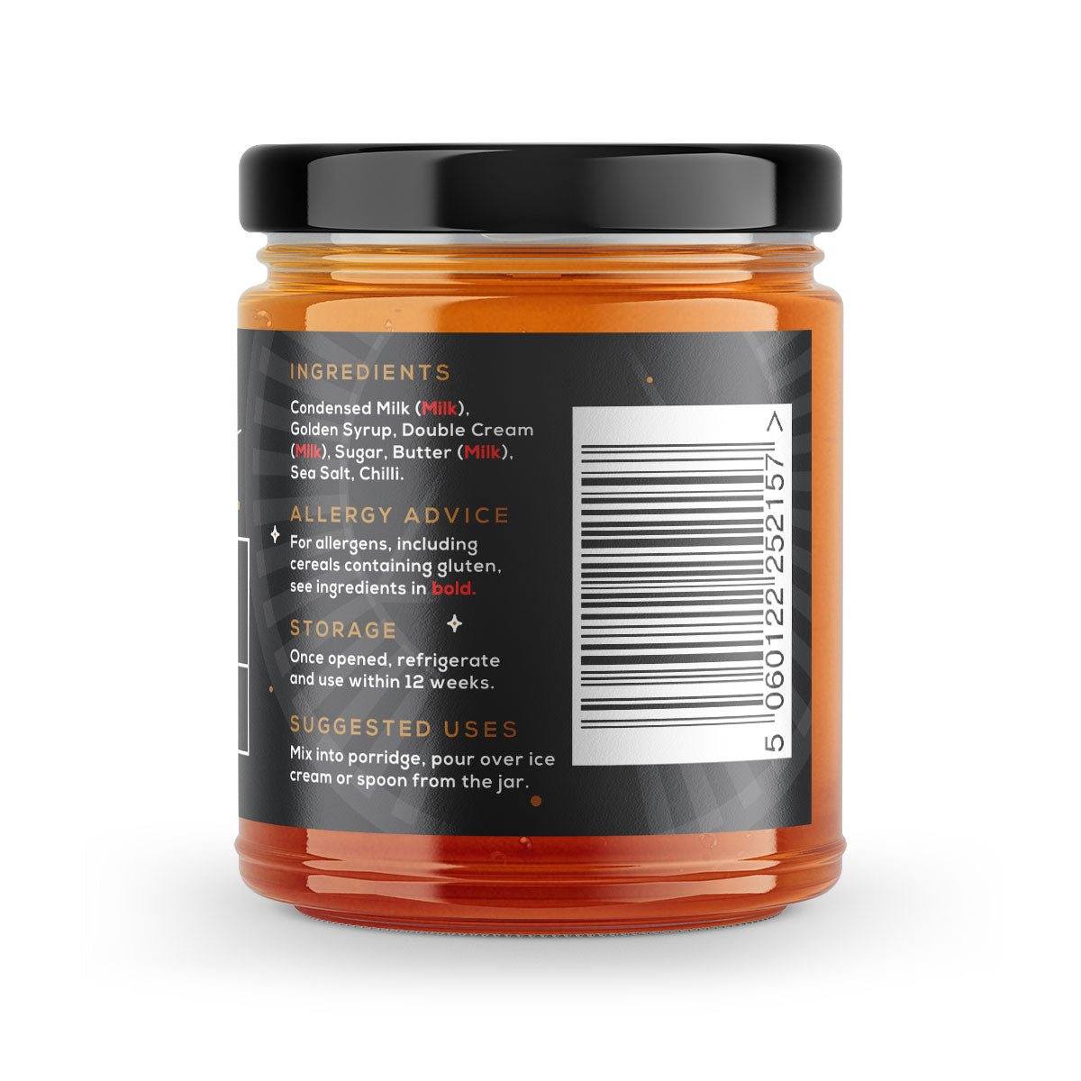 Blaze Chilli Salted Caramel | 180g | Chilli Alchemist | Luxurious Dessert Sauce - One Stop Chilli Shop