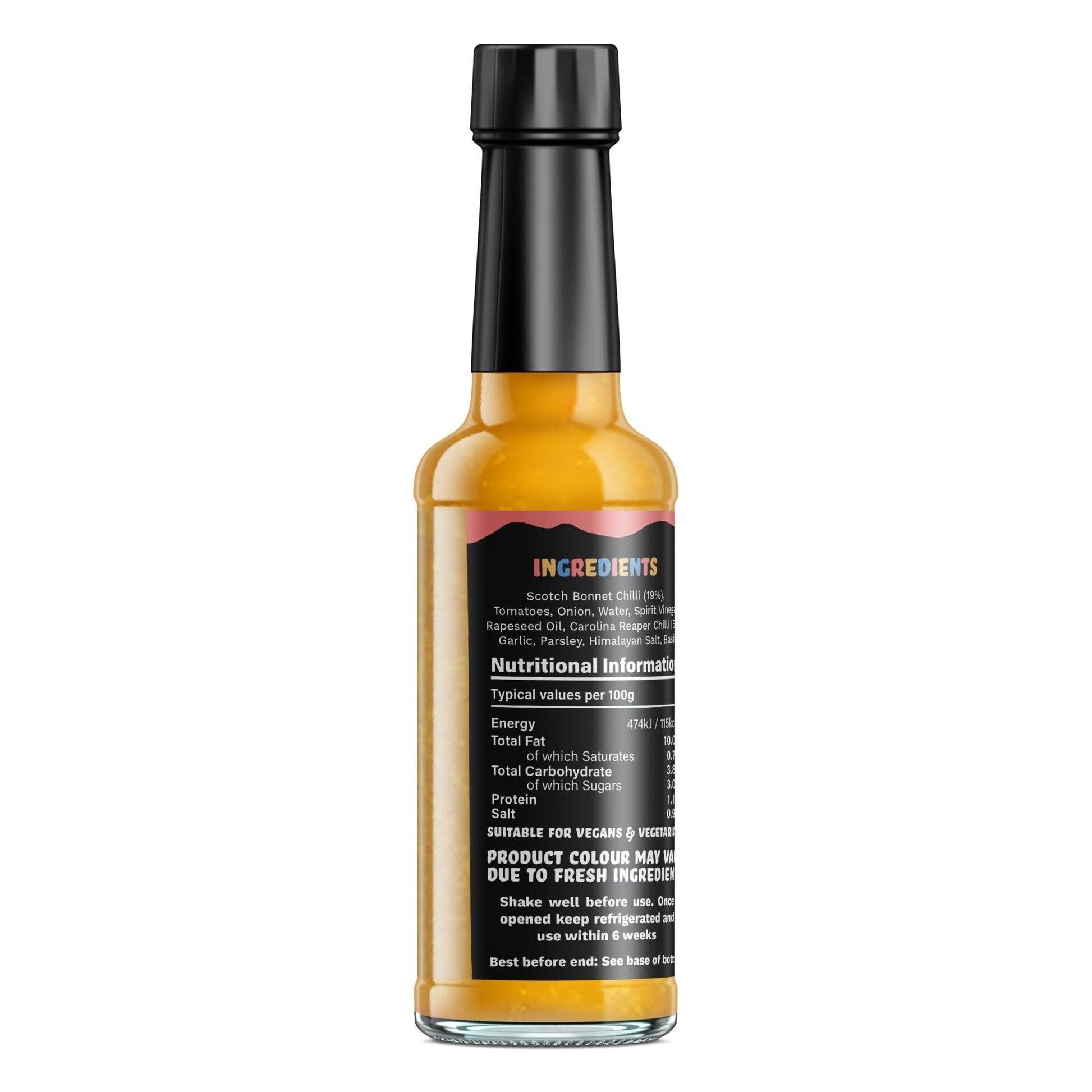 Brixton Reaper Hot Sauce | 150ml | Lazy Scientist - One Stop Chilli Shop