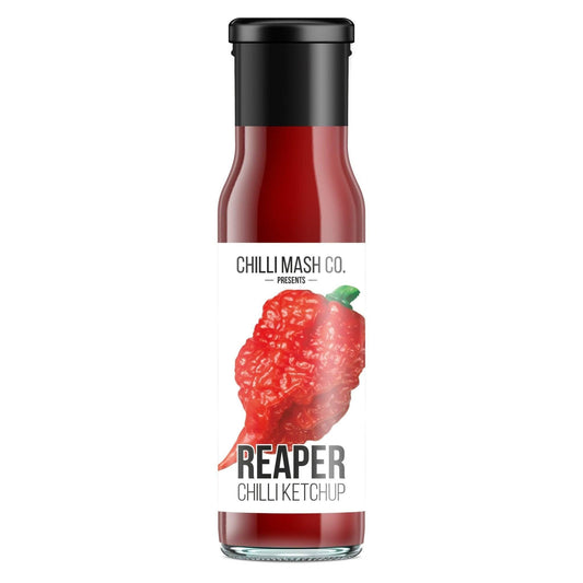 Carolina Reaper Chilli Ketchup | 250ml | Chilli Mash Company | Extremely Spicy - One Stop Chilli Shop