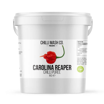 Carolina Reaper Chilli Puree | 1kg | Chilli Mash Company | Catering Size - One Stop Chilli Shop