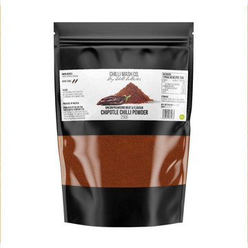 Chipotle Chilli Powder | 250g | Chilli Mash Company | Smoked Jalapeno - One Stop Chilli Shop