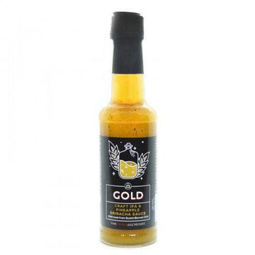 Gold Craft IPA Sriracha | 150ml | Chilli Alchemist | Craft Beer & Pineapple - One Stop Chilli Shop