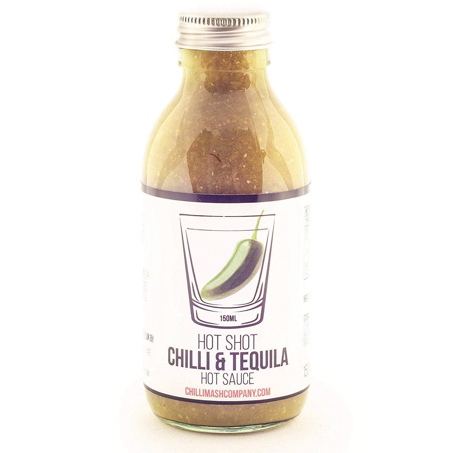 Hot Shot | 150ml | Chilli Mash Company | Jalapeno & Tequila - One Stop Chilli Shop
