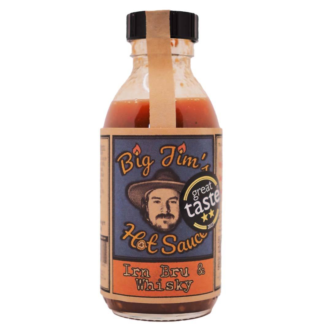 Irn Bru & Whisky | 150ml | Big Jim's Hot Sauce | Scotch Bonnet Barrel Aged Hot Sauce - One Stop Chilli Shop