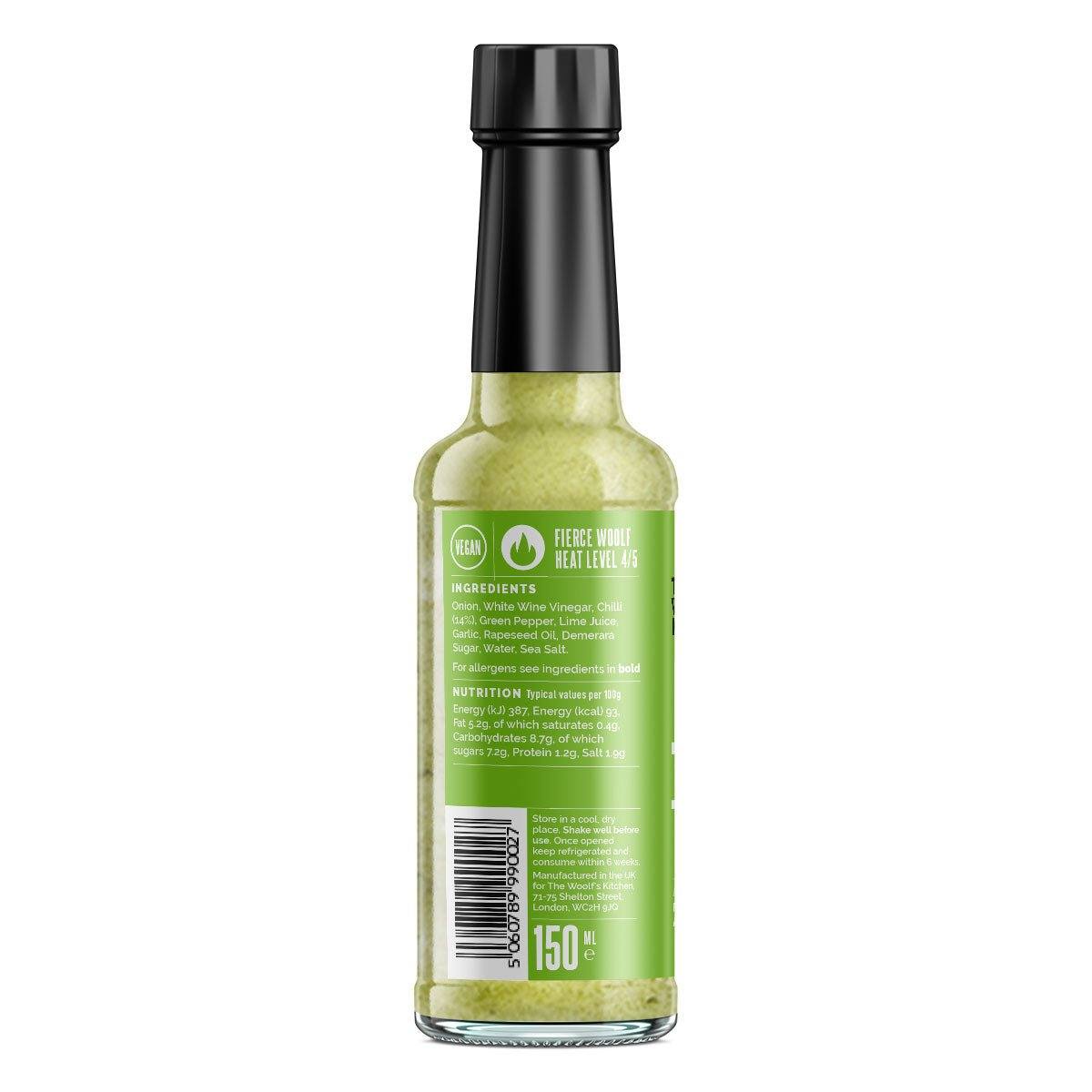Jalapeño + Lime | 150ml | The Woolf's Kitchen - One Stop Chilli Shop
