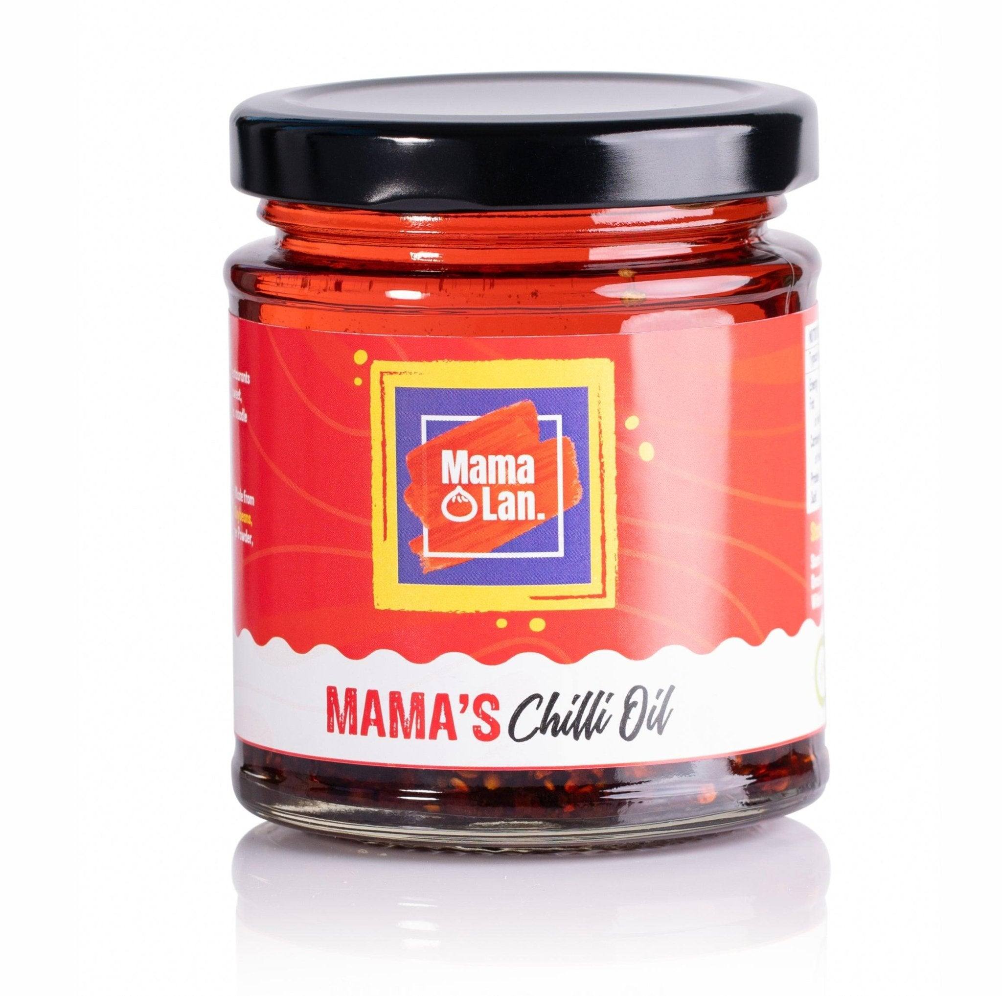 Mama's Chilli Oil | 190ml | MamaLan | Mama's Own Recipe - One Stop Chilli Shop
