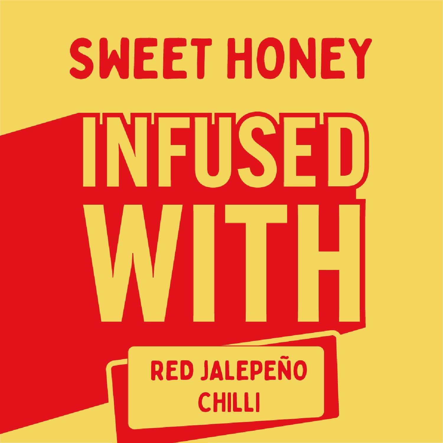 Original Hot Honey | 350g | JD's Hot Honey | Jalapeno Infused - One Stop Chilli Shop