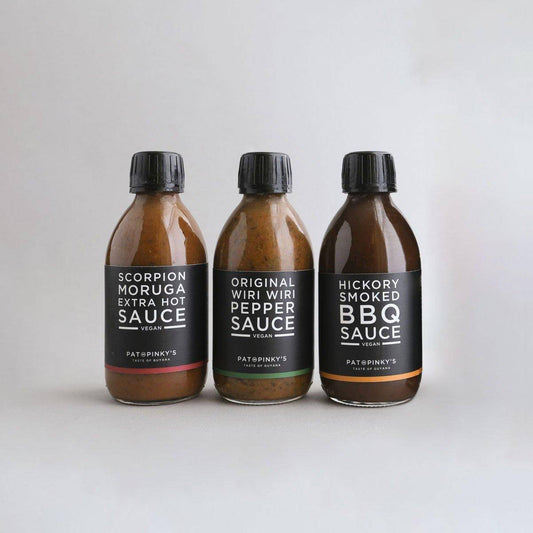 Pepper Sauce Bundle | 3x Hot Sauces | Pat & Pinky's - One Stop Chilli Shop