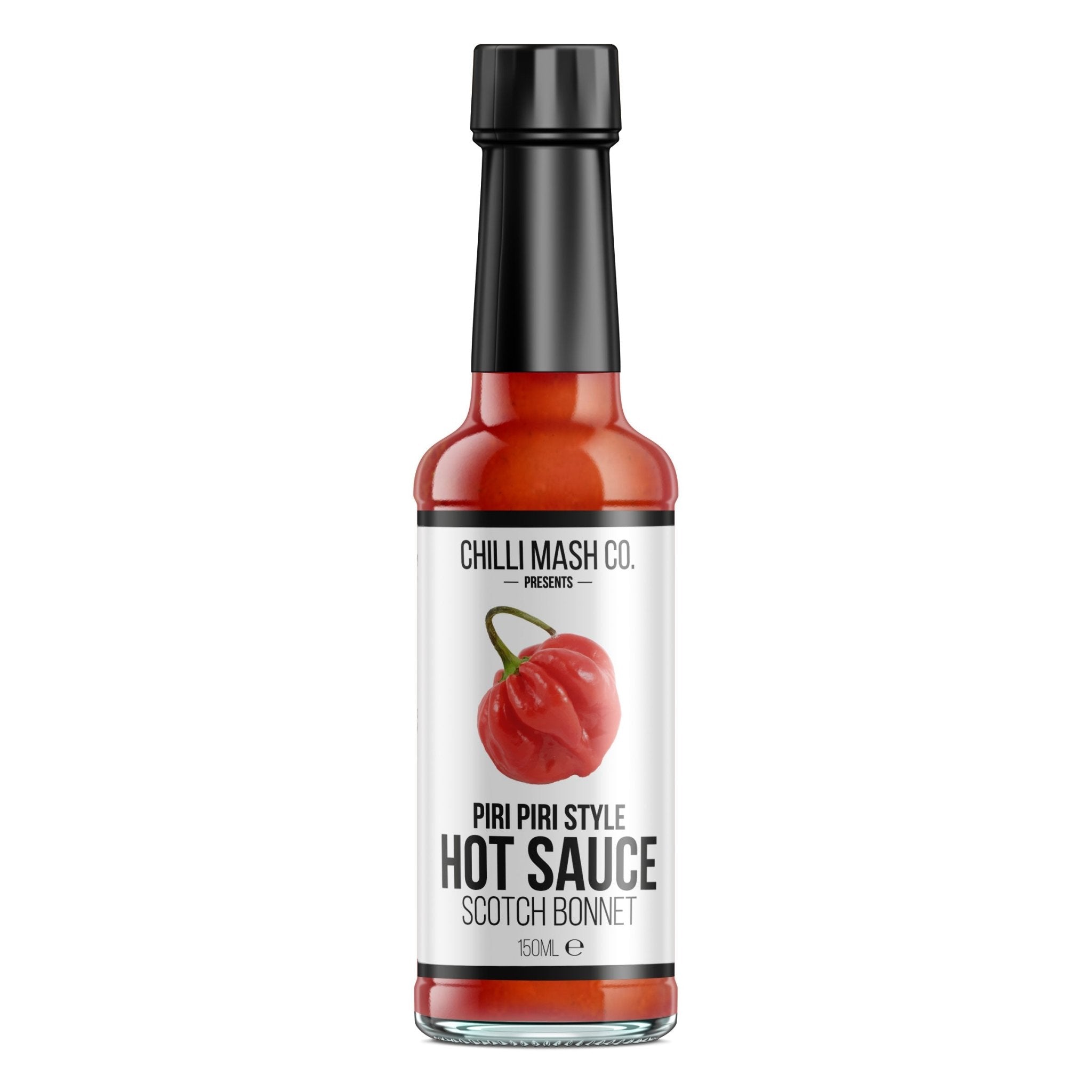 Piri Piri Style Hot Sauce | 150ml | Chilli Mash Company | Scotch Bonnet - One Stop Chilli Shop