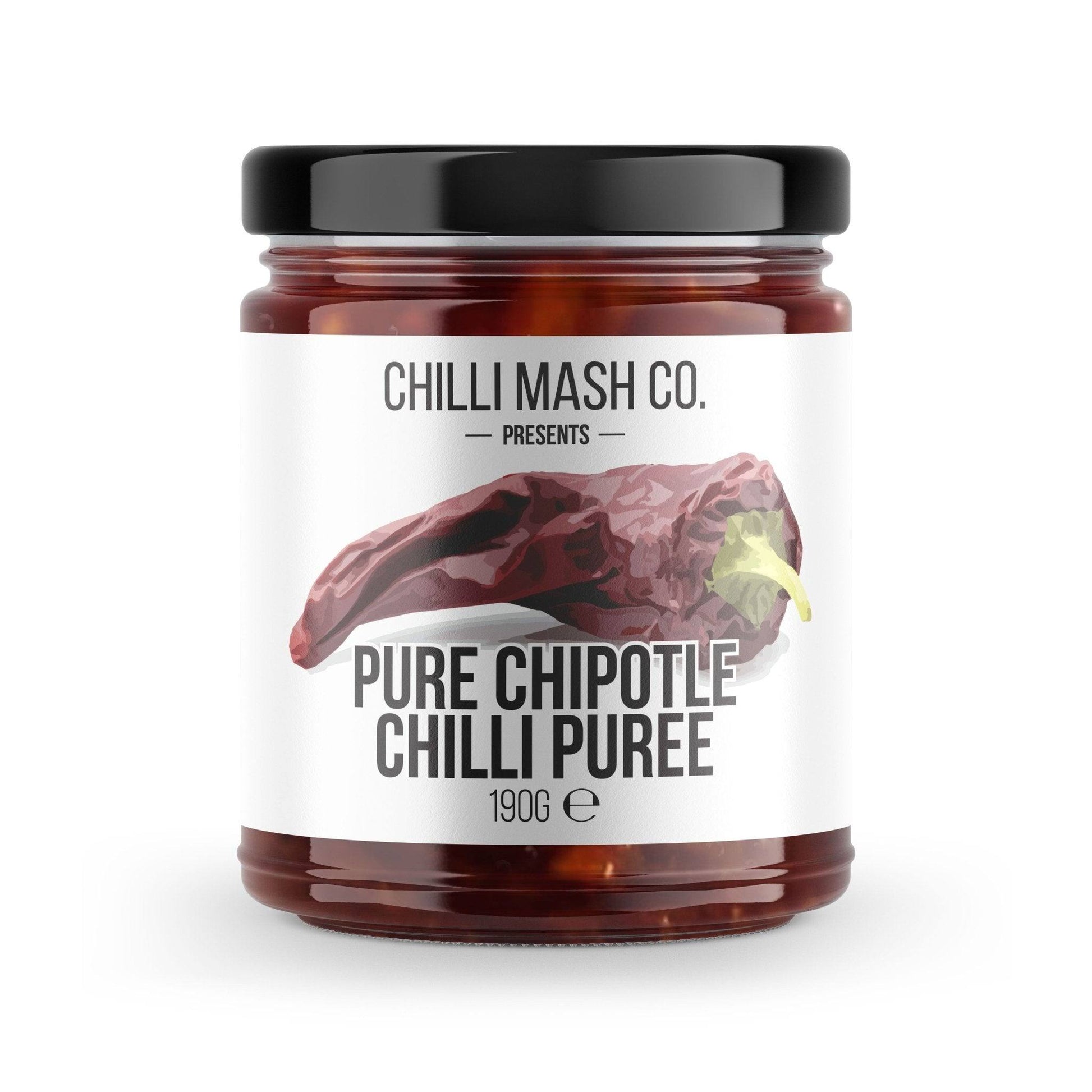 Pure Chipotle Chilli Puree | 190g | Chilli Mash Company - One Stop Chilli Shop