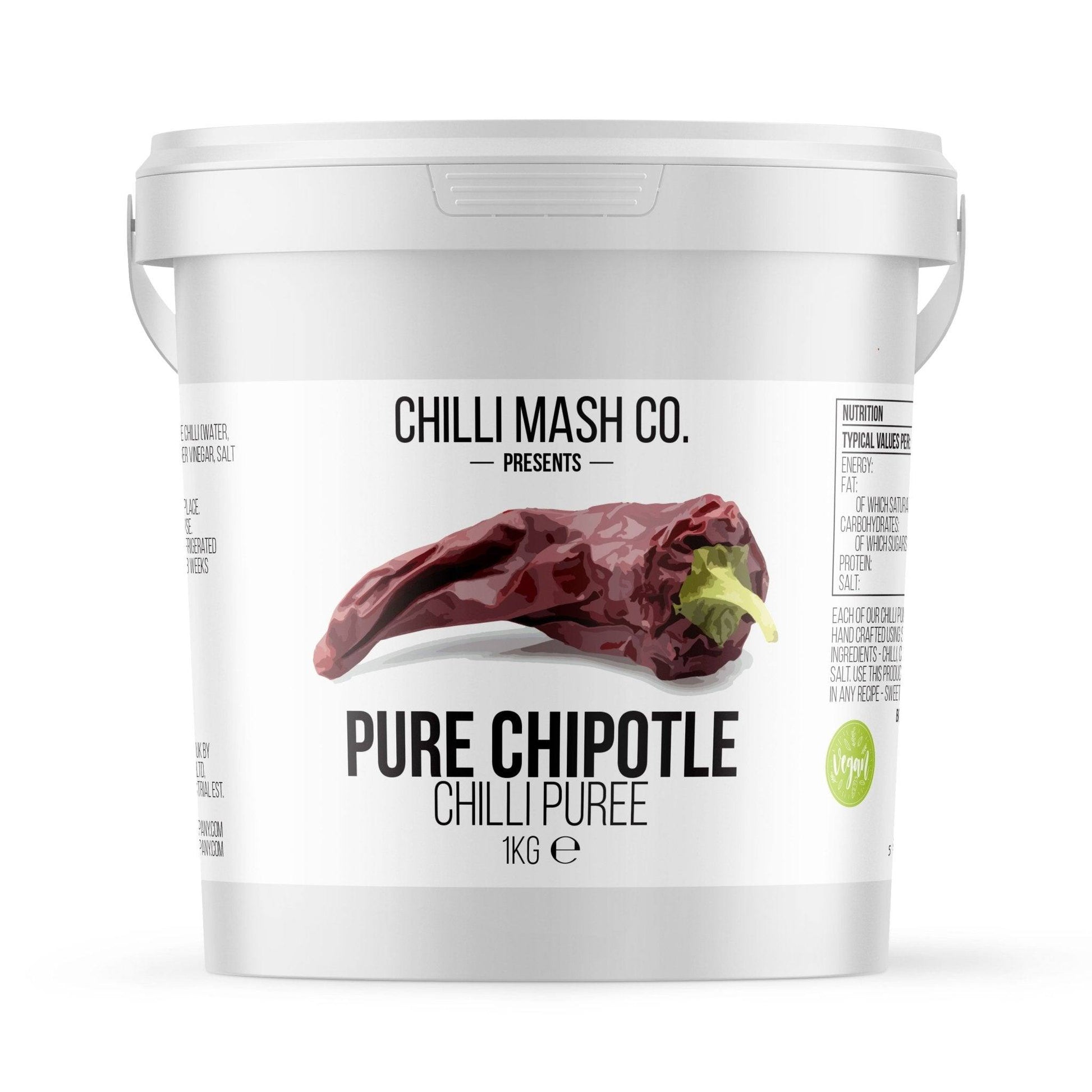 Pure Chipotle Chilli Puree | 1kg | Chilli Mash Company - One Stop Chilli Shop