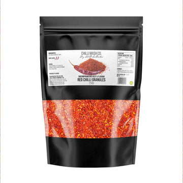 Red Chill Granules | 250g | Chilli Mash Company | Mild Spice from India - One Stop Chilli Shop
