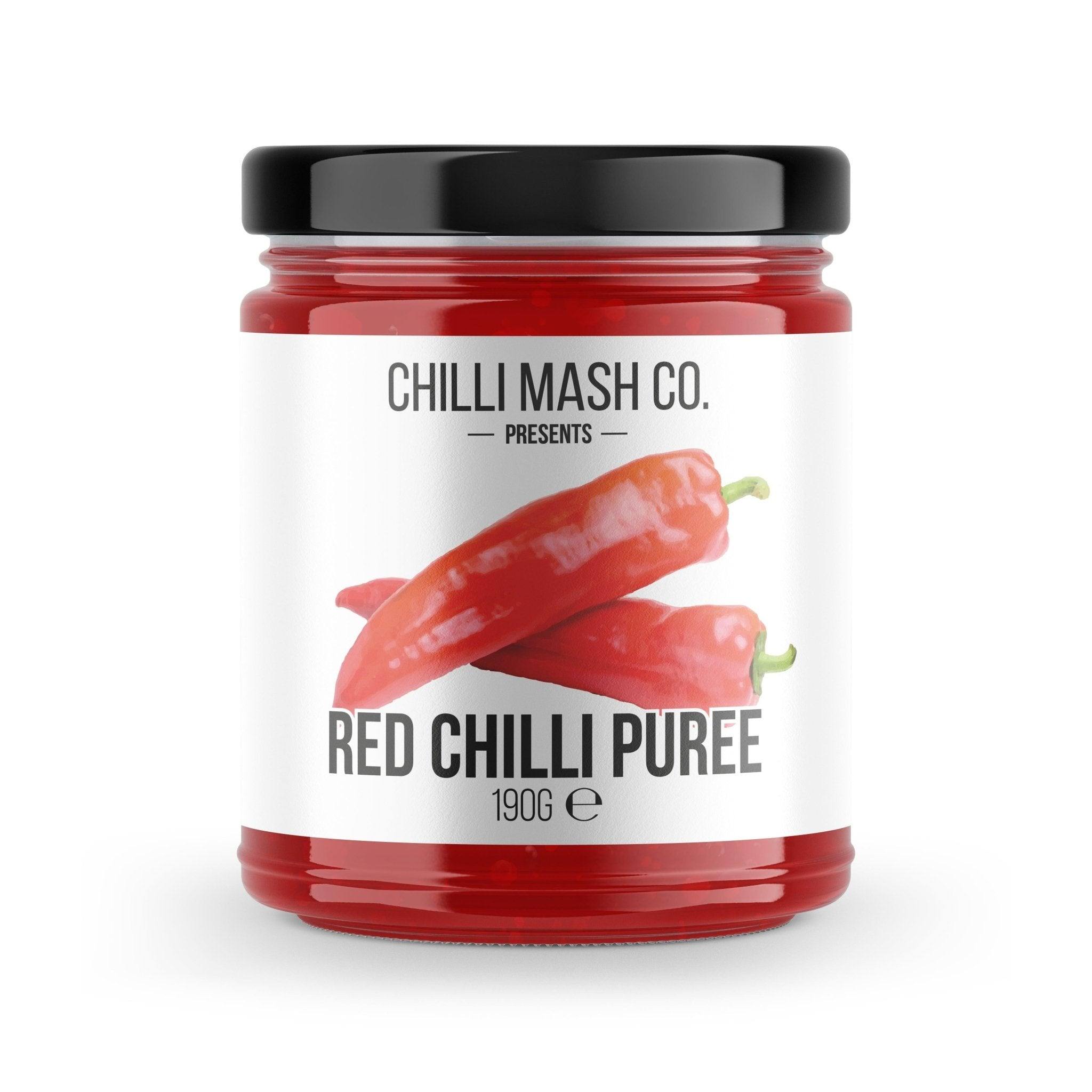 Red Chilli Puree | 190g | Chilli Mash Company - One Stop Chilli Shop