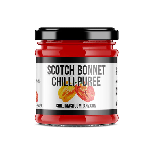 Scotch Bonnet Chilli Puree | Chilli Mash Company | 41ml - One Stop Chilli Shop