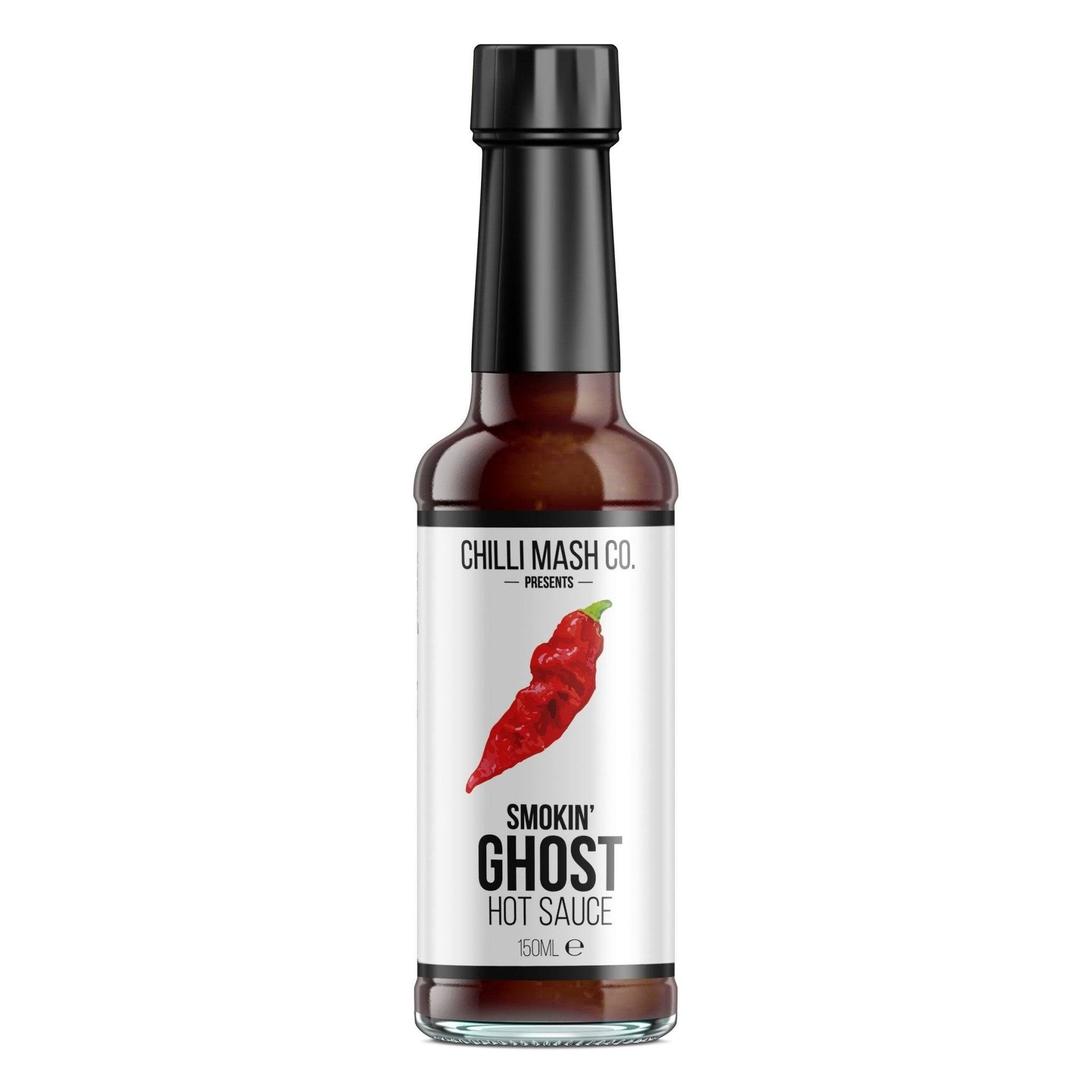 Smokey Ghost Chilli Hot Sauce | Chilli Mash Company Ltd | 150ml - One Stop Chilli Shop