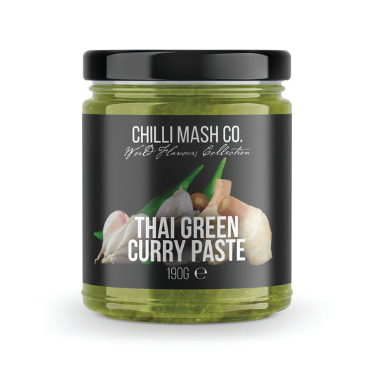 Thai Green Curry Paste | 190g | Chilli Mash Co. | World Flavours Collection - One Stop Chilli Shop