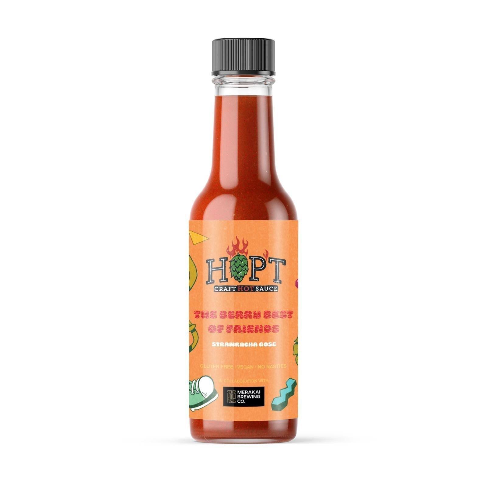 The Berry Best of Friends Strawracha Gose | 150ml | Hopt Sauce - One Stop Chilli Shop