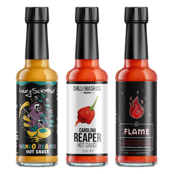 The Wild Bundle | 3x 150ml | A Trio of Intensely Hot Sauces - One Stop Chilli Shop