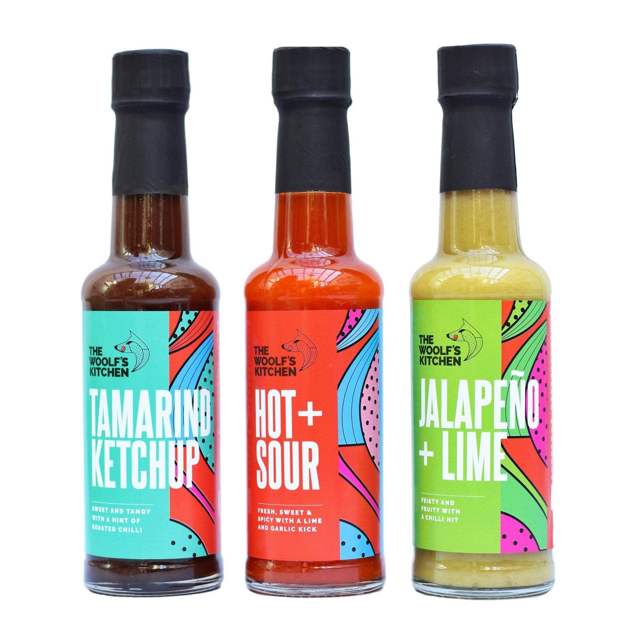 The Woolf Pack | 3x 150ml | Woolf's Kitchen - One Stop Chilli Shop